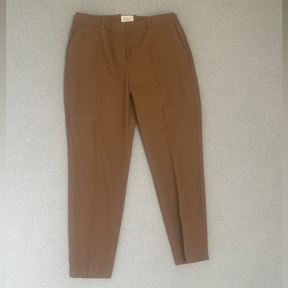Modern Tailored Women's Pants in Brown